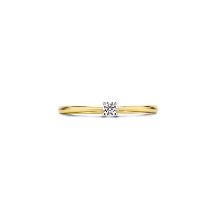 Blush Diamonds Ring 14k Gelbgold und Weissgold - 1622BDI