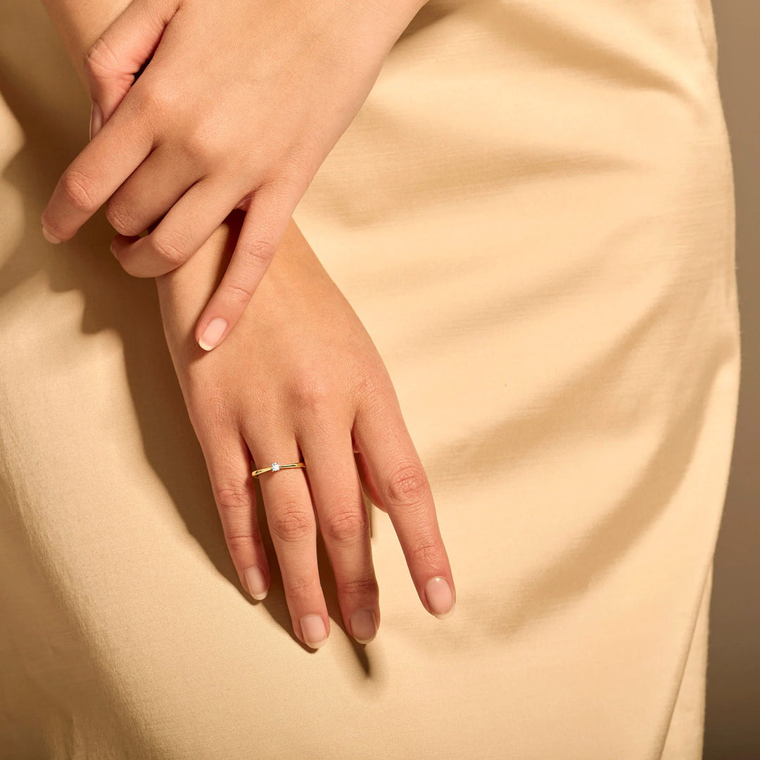 Blush Diamonds Ring 14k Gelbgold und Weissgold - 1622BDI