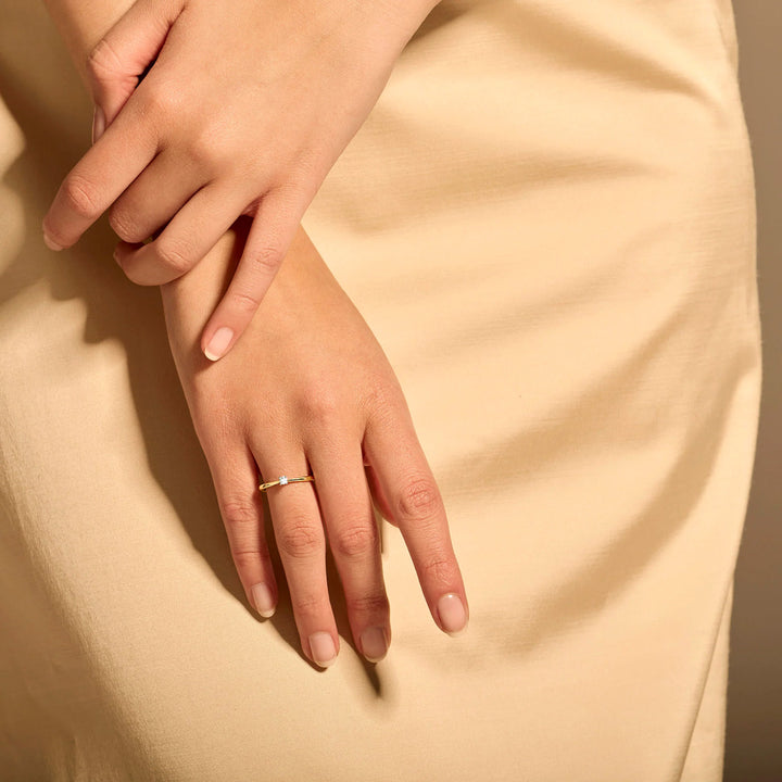 Blush Diamonds Ring 14k Gelbgold und Weissgold - 1622BDI