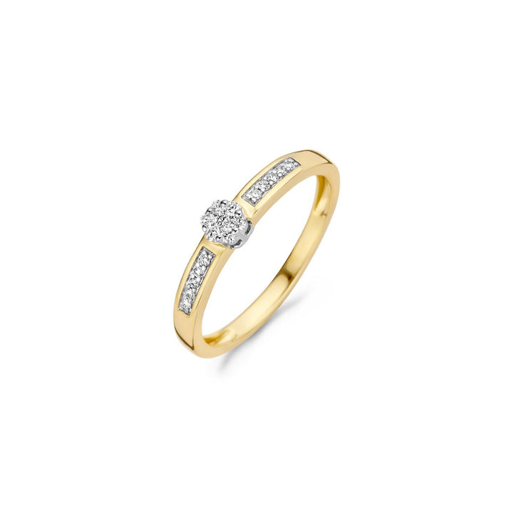 Blush Diamonds Ring 14k Gelbgold und Weissgold - 1623BDI