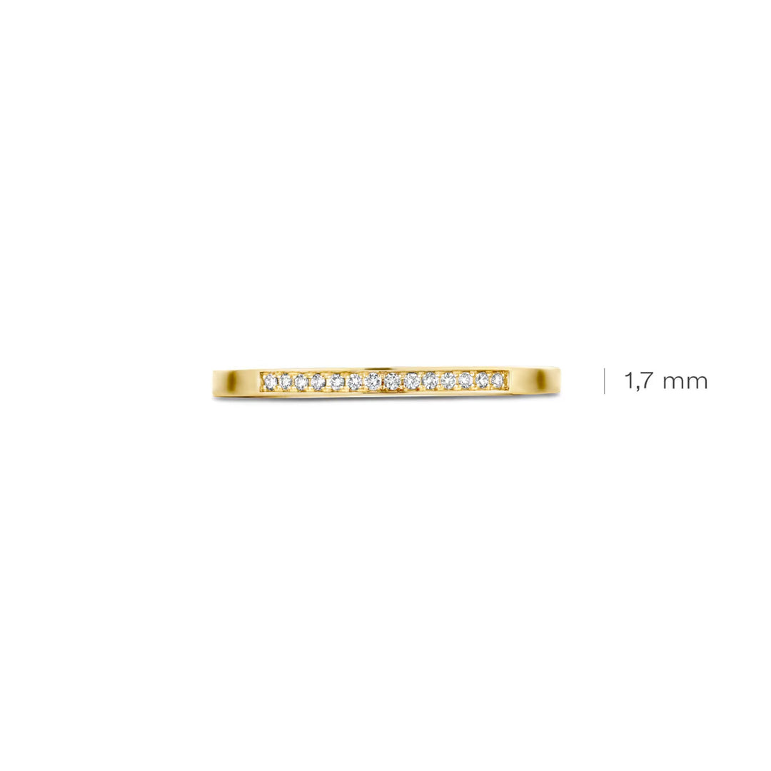 Blush Diamonds Ring 14k Gelbgold und Weissgold - 1630BDI