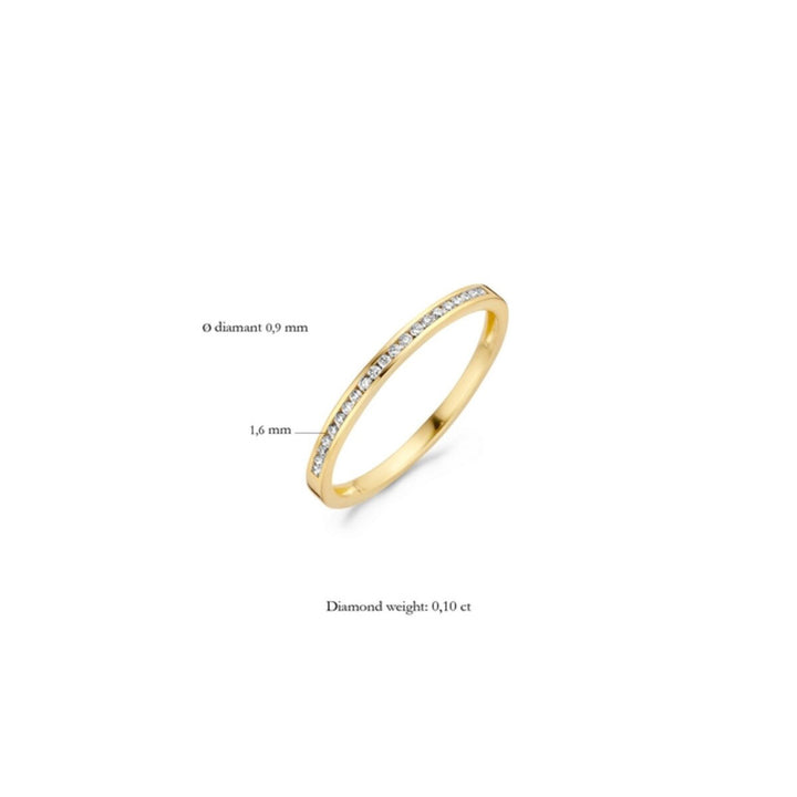 Blush Diamonds Ring 14k Gelbgold - 1631YDI