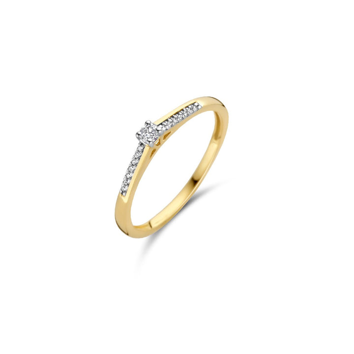 Blush Diamonds Ring 14k Gelbgold - 1639YDI