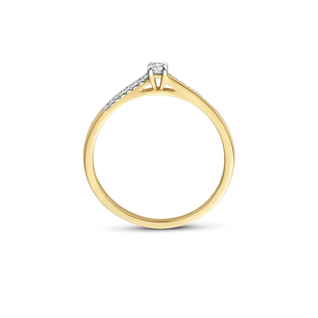 Blush Diamonds Ring 14k Gelbgold - 1639YDI