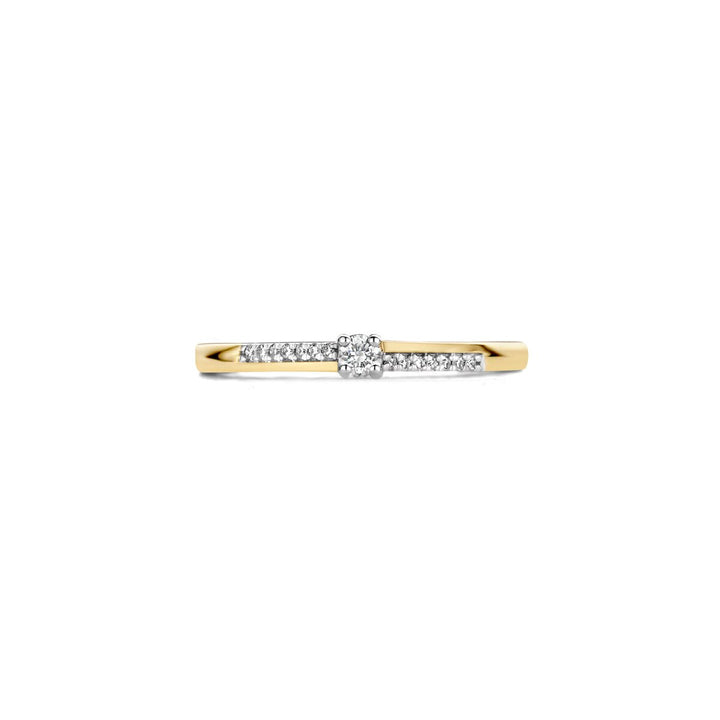 Blush Diamonds Ring 14k Gelbgold - 1639YDI