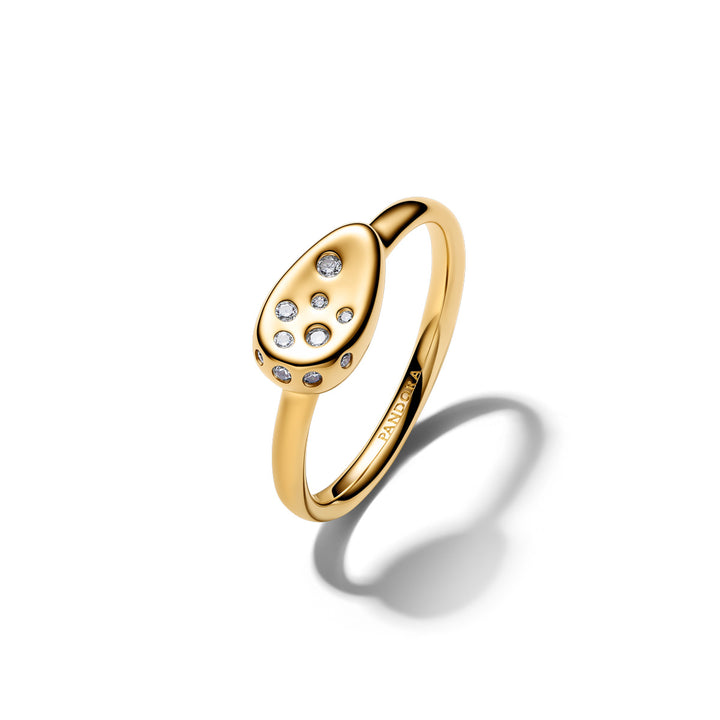 Pandora Anello Sigillo Piccolo con Pietre Luminose - 164672C01