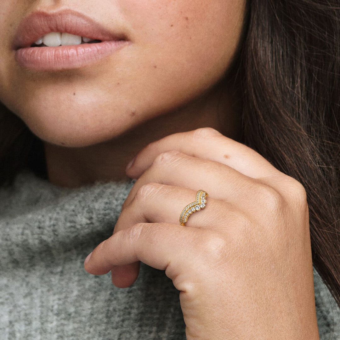 Pandora Timeless Wishbone Diadem Ring - 167736C01