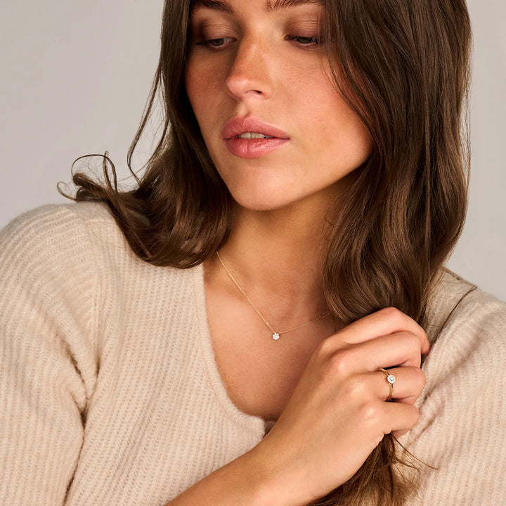 Blush Diamonds Ring 14k Gelbgold und Weissgold - 1678BDI