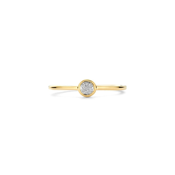 Blush Diamonds Ring 14k Gelbgold und Weissgold - 1679BDI