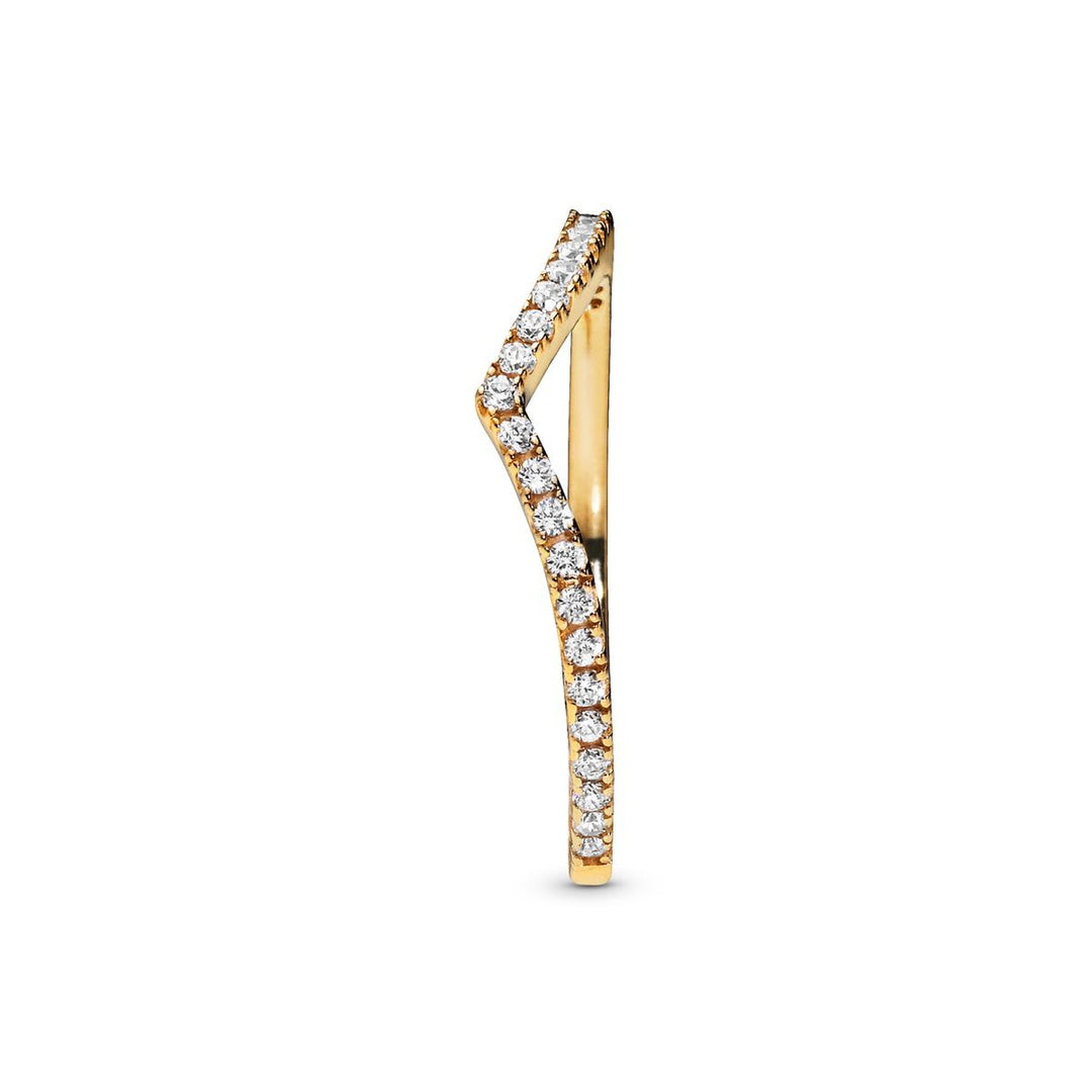 Pandora Funkelnder Wishbone Ring - 168758C01