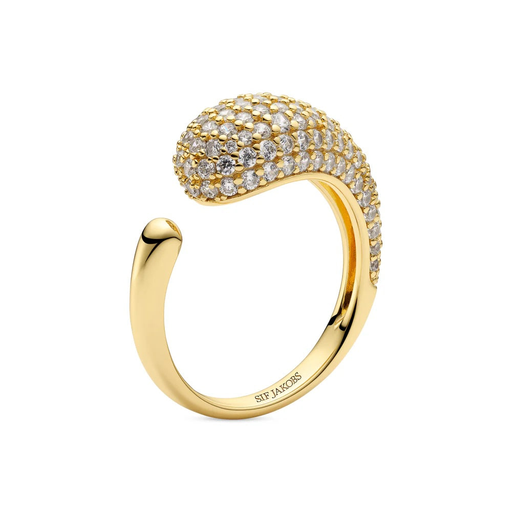 Sif Jakobs Goccia Piccolo Ring - SJ-R2753-CZ-YG