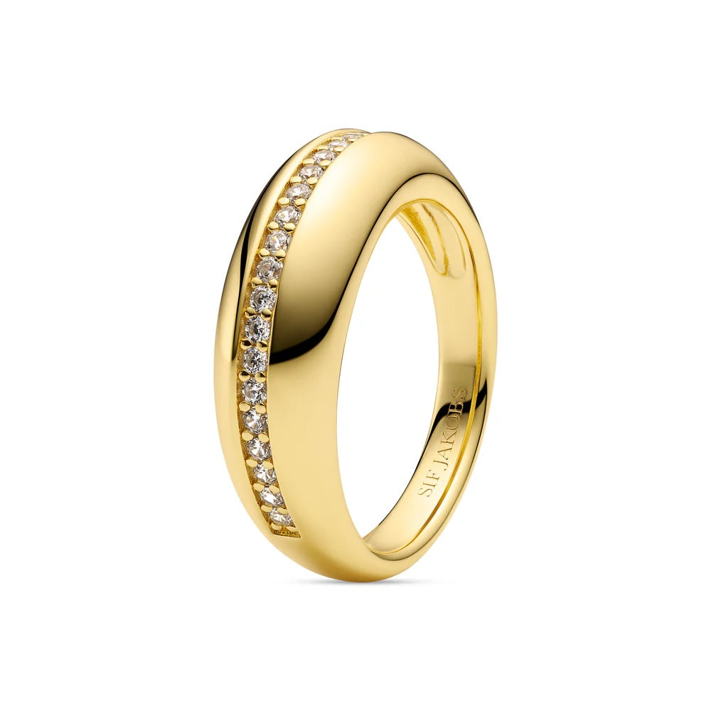 Sif Jakobs Palermo Ring - SJ-R2588-CZ-YG