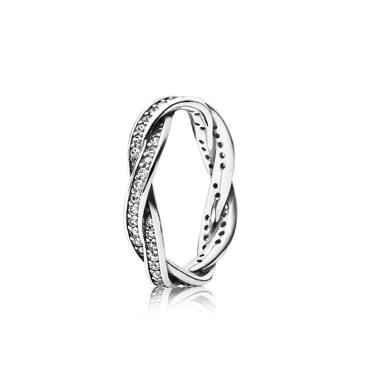 Pandora Ring Verbundene Treue - 190892CZ