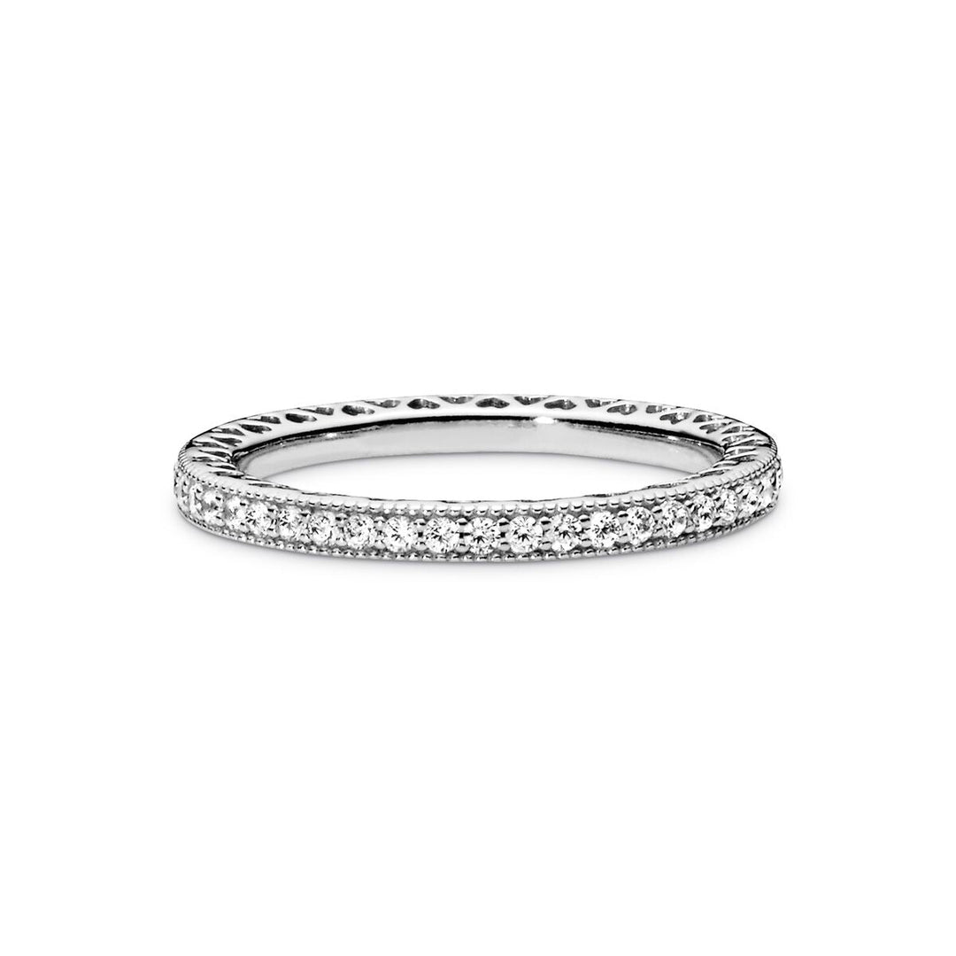Pandora Funkeln und Herzen Ring - 190963CZ