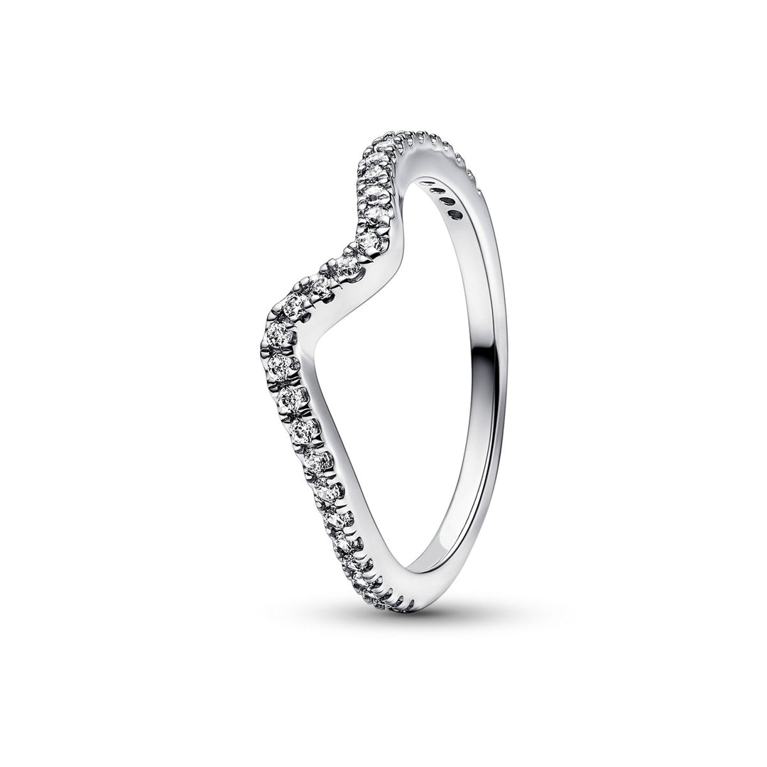 Pandora Funkelnde Welle Ring - 192539C01