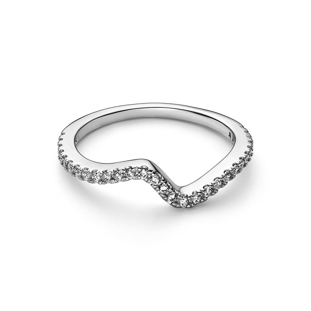 Pandora Funkelnde Welle Ring - 192539C01