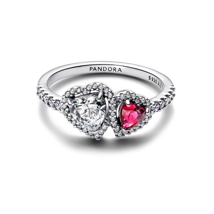 Pandora Strahlenkranz Herzen Ring - 193662C01