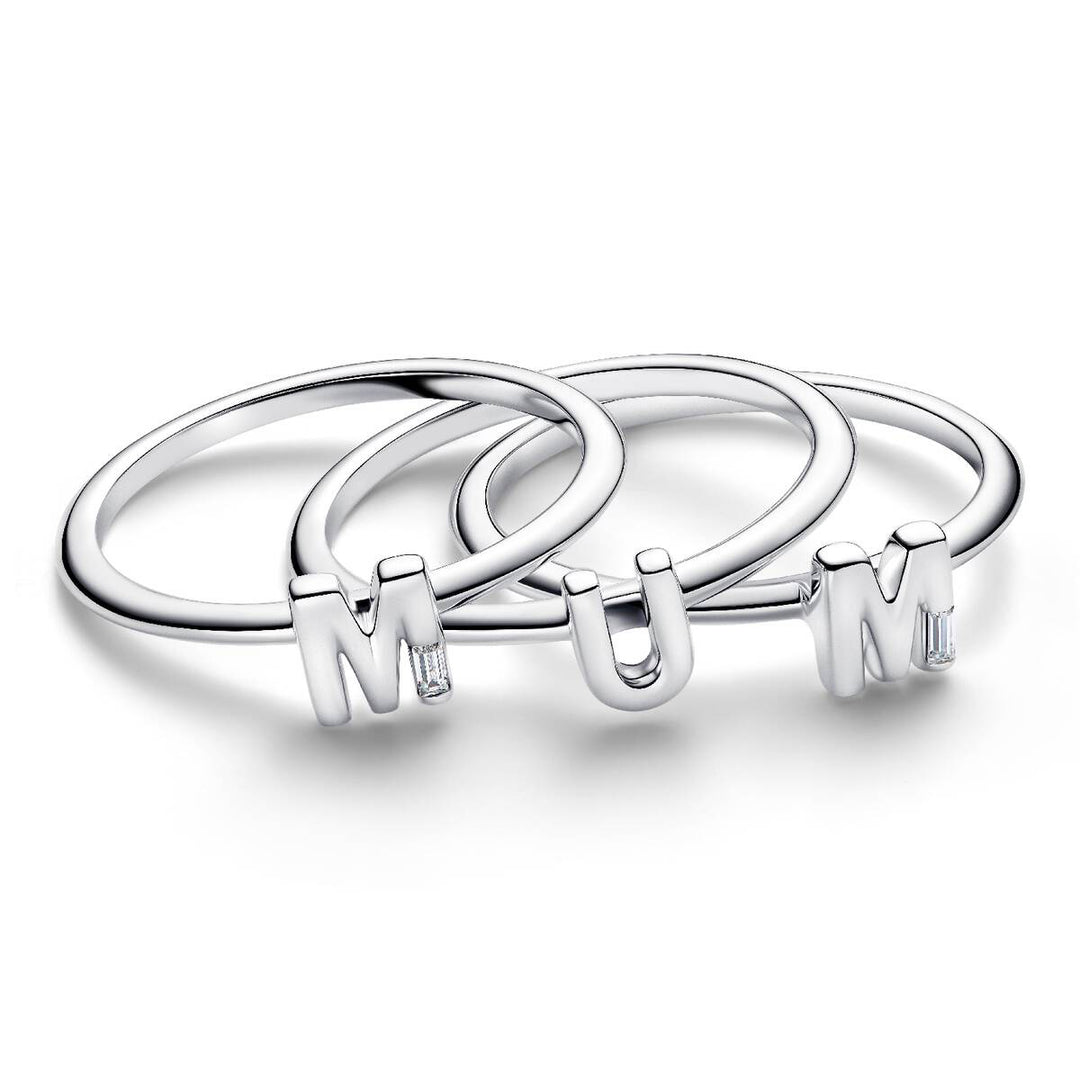 Pandora MUM Buchstaben Teilbarer Ring - 194458C01