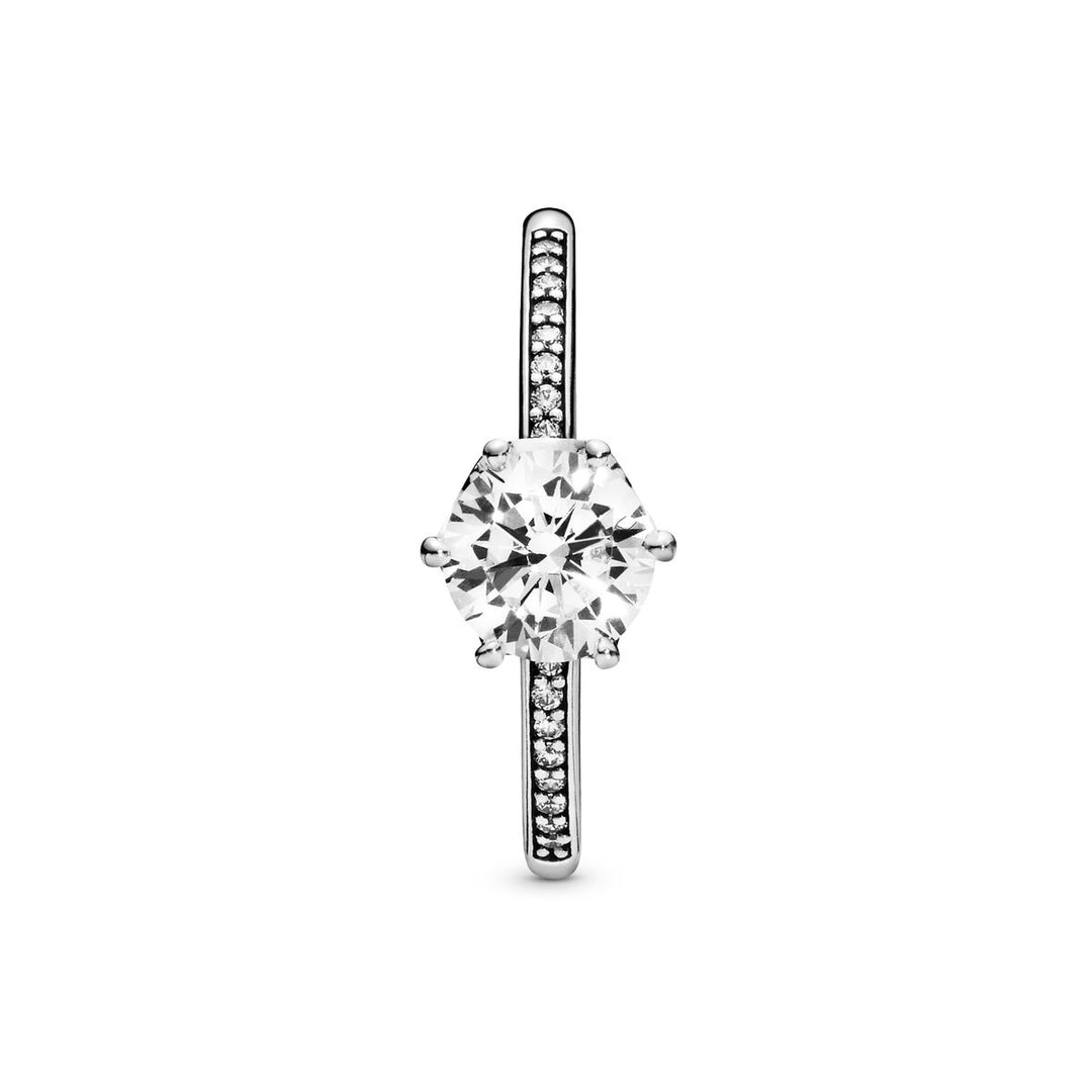 Pandora Klar funkelnde Krone Ring - 198289CZ