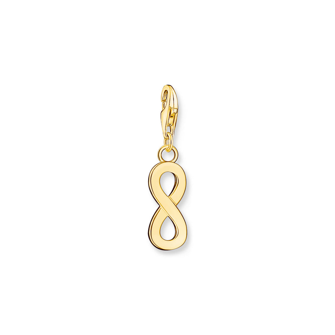 Thomas Sabo Charm-Anhänger Unendlichkeitszeichen vergoldet - 1990-413-39