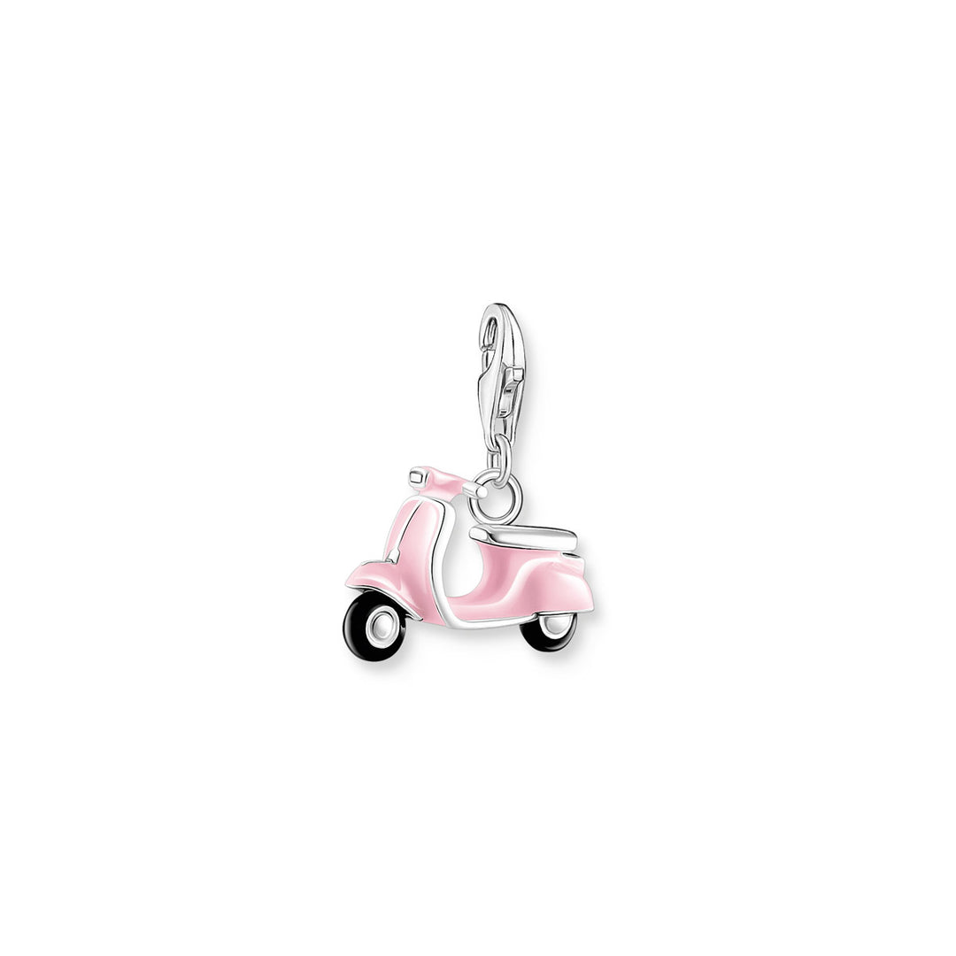 Thomas Sabo Charm-Anhänger Pinker Motorroller Silber - 1992-007-9