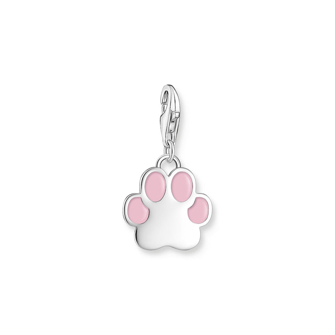 Thomas Sabo Charm-Anhänger Pinke Pfote Silber - 2015-007-9