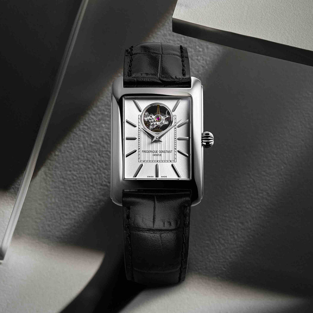 Frederique Constant Classics Carree Heart Beat Automatic - FC-311S4C6