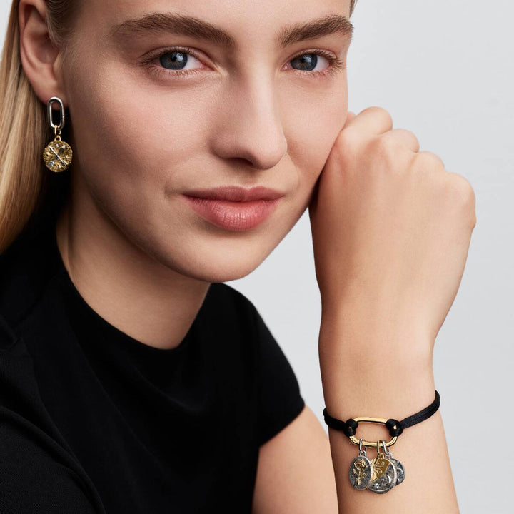 Pandora Aufklappbares Glied Kordel Armband - 564680C01-2