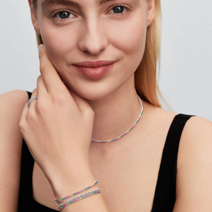 Pandora Regenbogen Tennisarmband - 593927C03