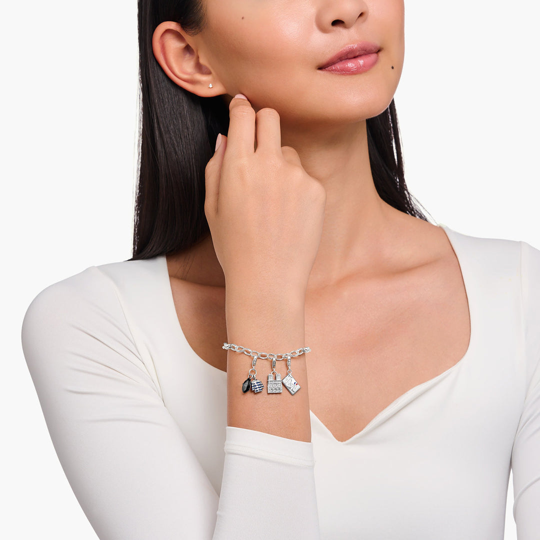 Thomas Sabo Charm-Anhänger Notre Dame Silber - 2084-643-21