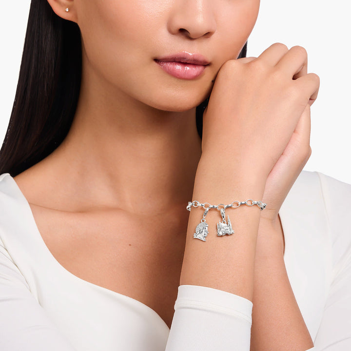 Thomas Sabo Charm-Anhänger Mozart Silber - 2091-637-21
