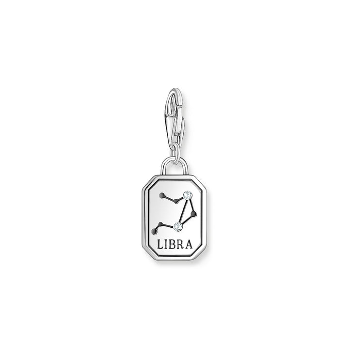 Thomas Sabo Charm-Anhänger Sternzeichen Waage mit Steinen Silber - 2141-643-21