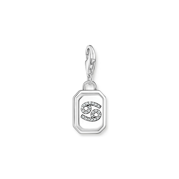 Thomas Sabo Charm-Anhänger Sternzeichen Krebs mit Steinen Silber - 2146-643-21