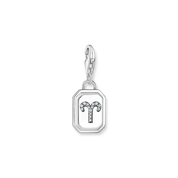 Thomas Sabo Charm-Anhänger Sternzeichen Widder mit Steinen Silber - 2147-643-21