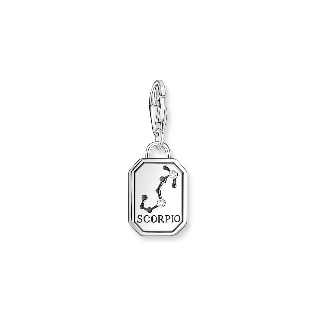 Thomas Sabo Charm-Anhänger Sternzeichen Skorpion mit Steinen Silber - 2148-643-21