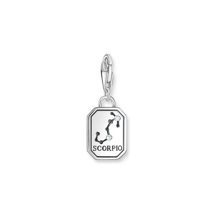 Thomas Sabo Charm-Anhänger Sternzeichen Skorpion mit Steinen Silber - 2148-643-21