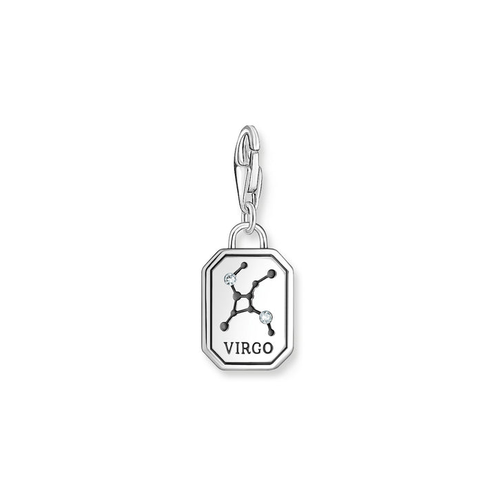 Thomas Sabo Charm-Anhänger Sternzeichen Jungfrau mit Steinen Silber - 2149-643-21