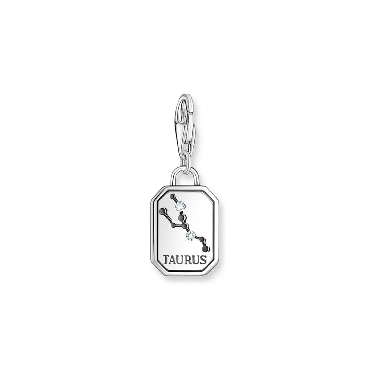 Thomas Sabo Charm-Anhänger Sternzeichen Stier mit Steinen Silber - 2151-643-21
