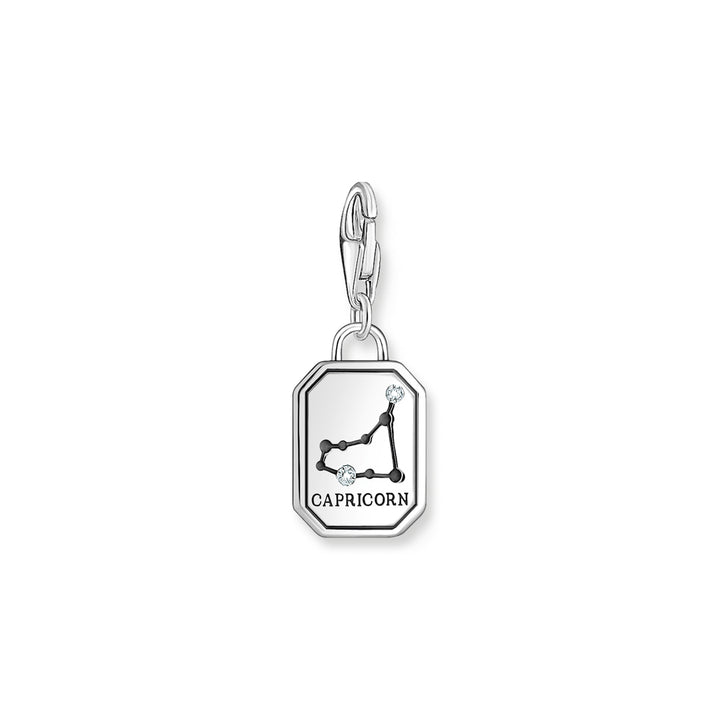Thomas Sabo Charm-Anhänger Sternzeichen Steinbock mit Steinen Silber - 2152-643-21