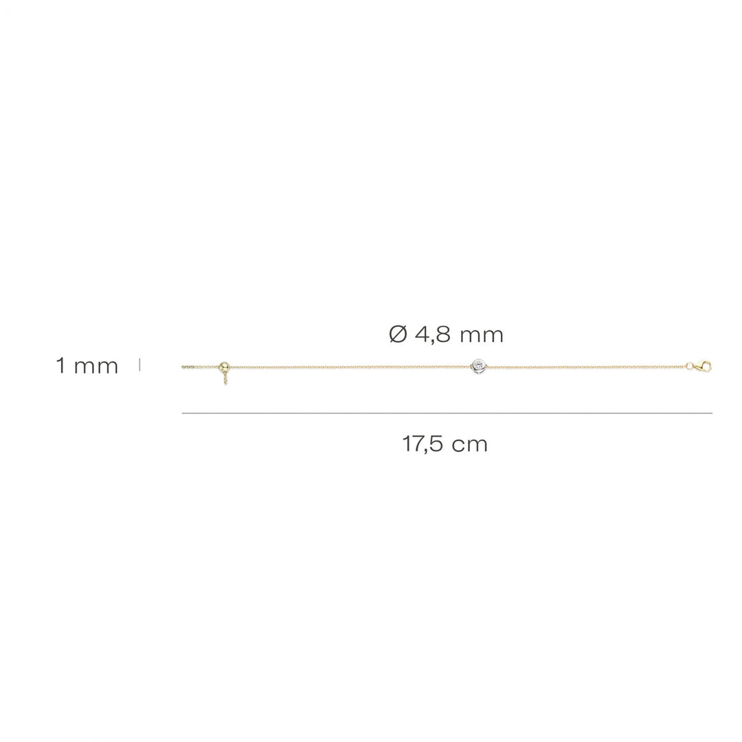 Blush Armband 14k Gelbgold - 2167YZI