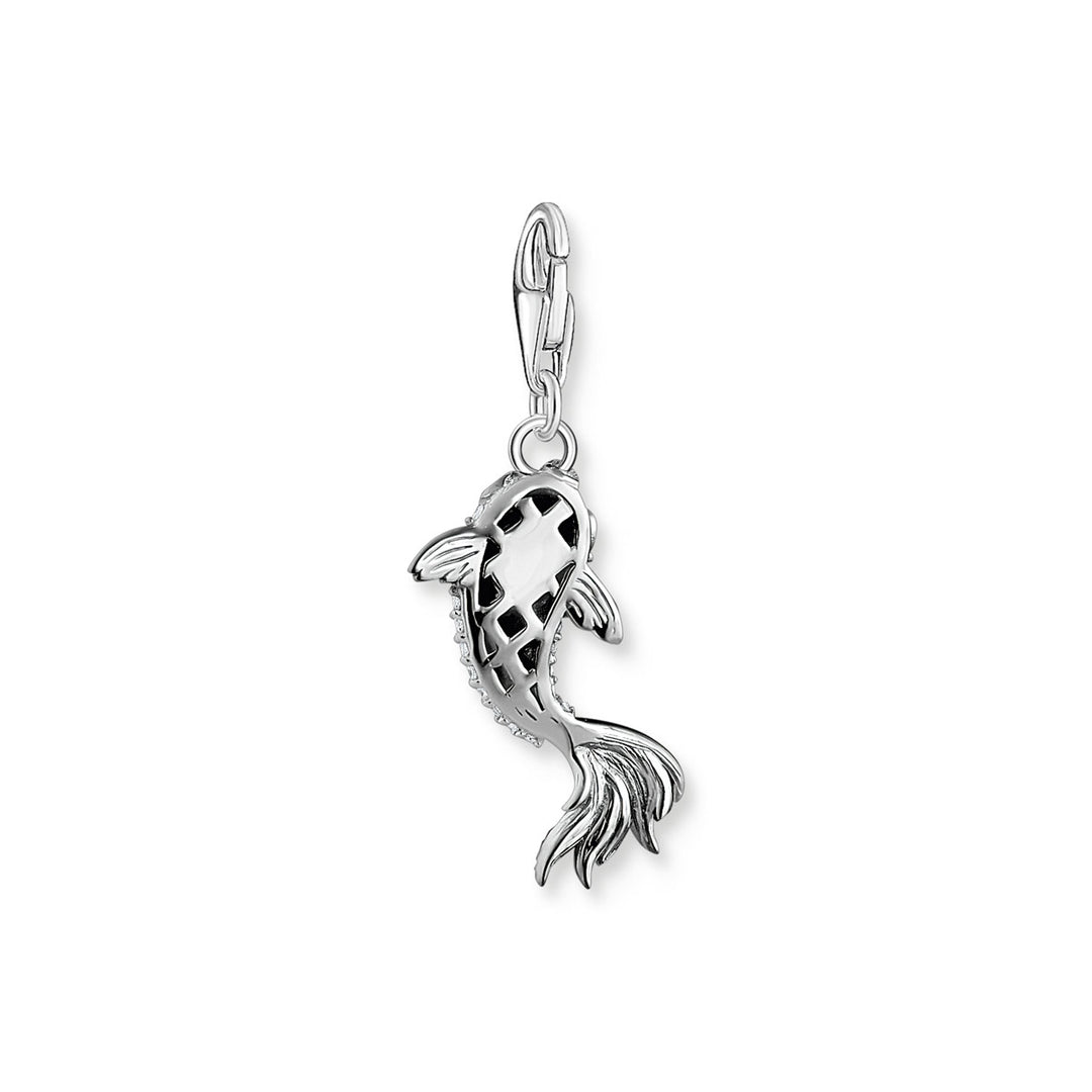 Thomas Sabo Charm-Anhänger Koi mit Zirkoniasteinen Silber - 2170-643-21