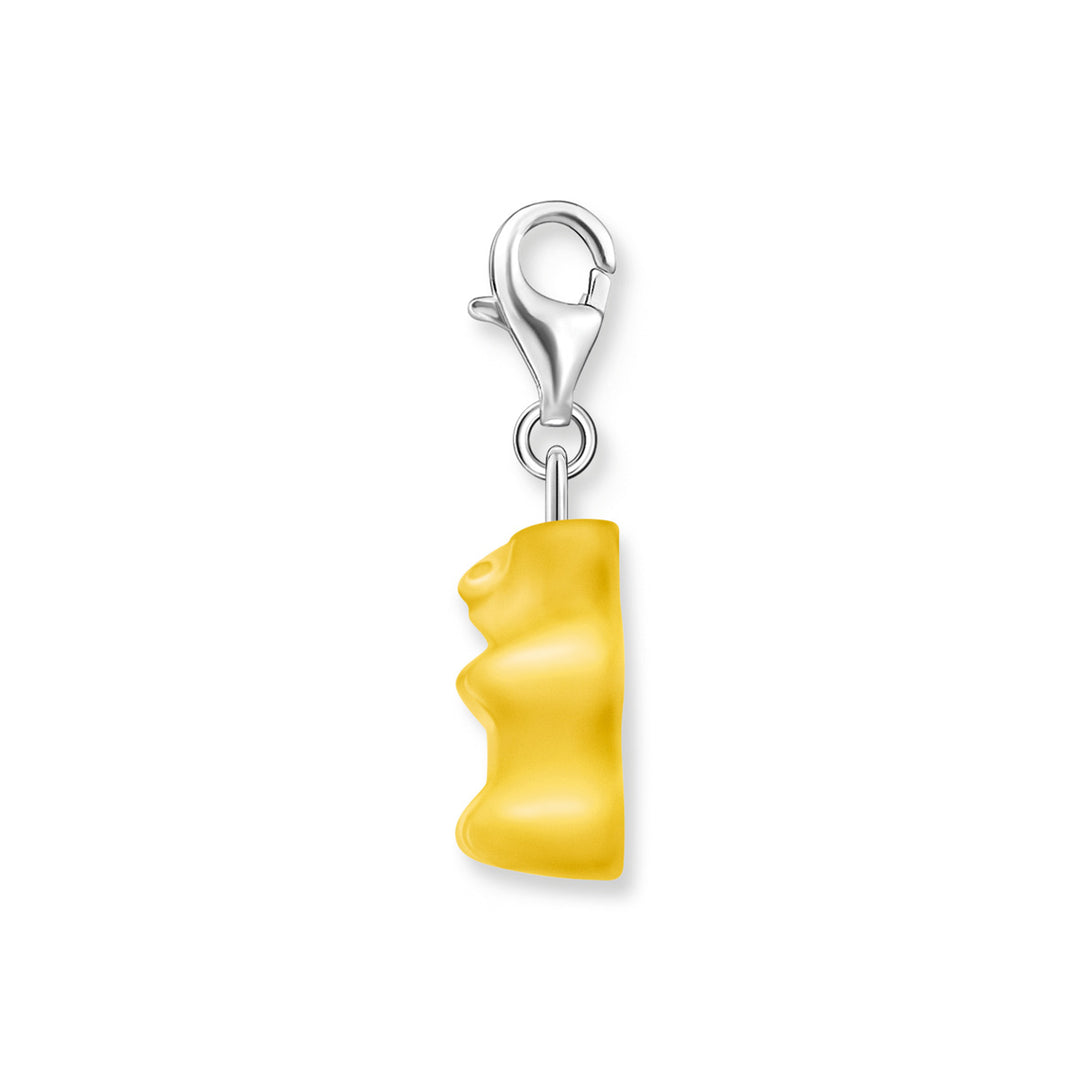Thomas Sabo Charm-Goldbären-Anhänger in Gelb Silber - 2183-017-4