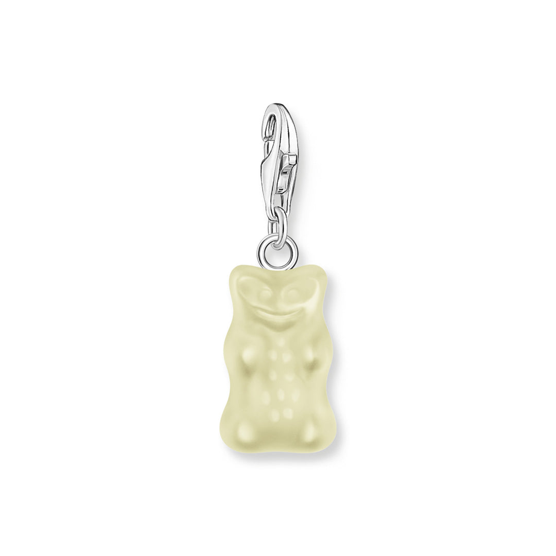 Thomas Sabo Charm-Goldbären-Anhänger in Weiss Silber - 2187-017-14