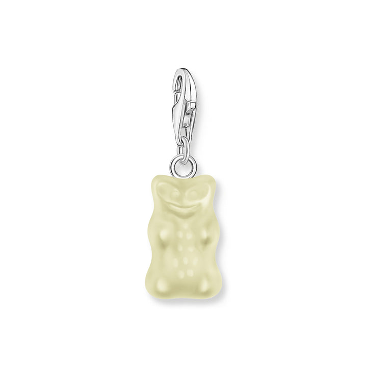 Thomas Sabo Charm-Goldbären-Anhänger in Weiss Silber - 2187-017-14
