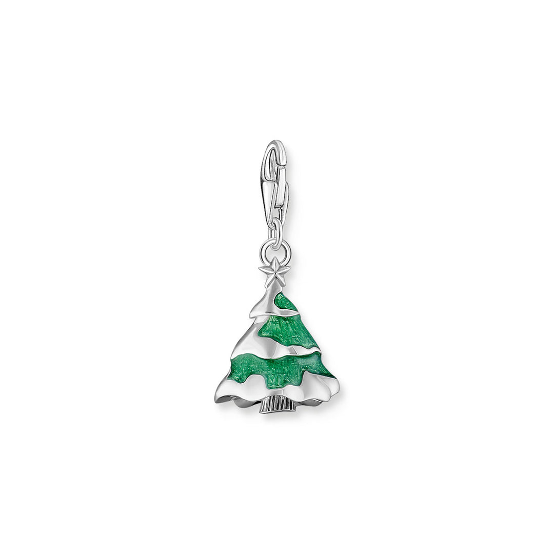 Thomas Sabo Weihnachtsbaum Charm Silber - 2198-390-7