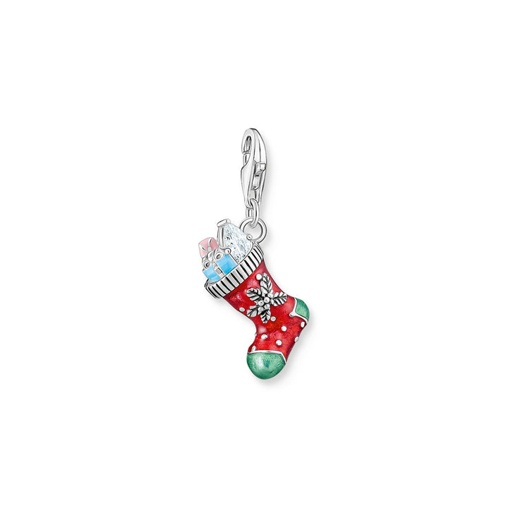 Thomas Sabo Christmas Stocking Charm Silver - 2199-691-0