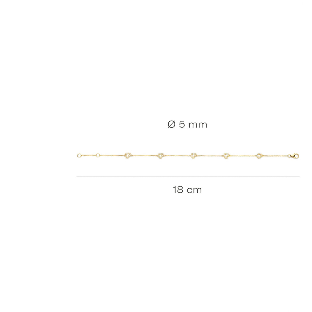 Blush Armband 14k Gelbgold - 2211YZI