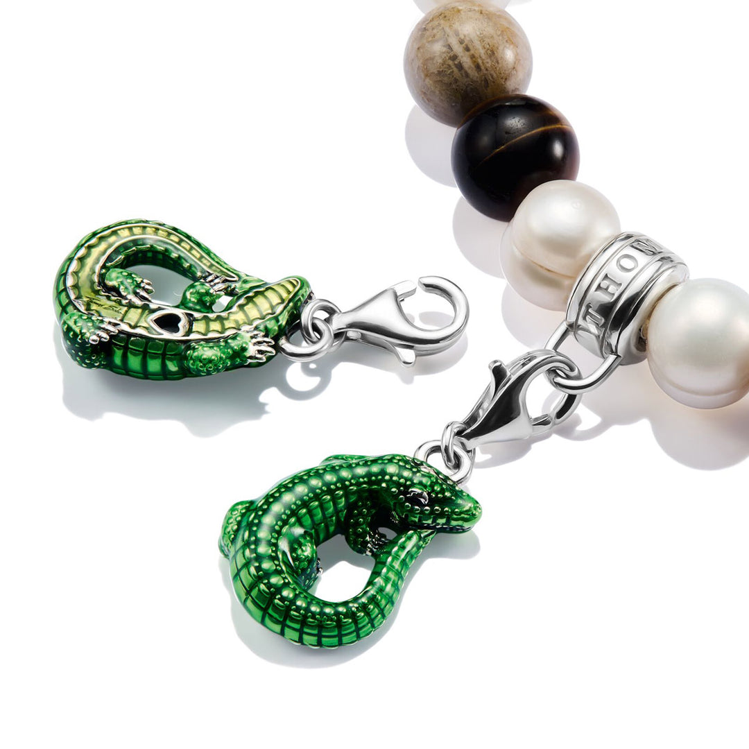 Thomas Sabo Charm-Anhänger Krokodil Silber - 2218-664-7