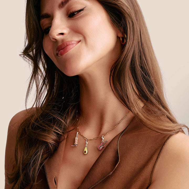 Thomas Sabo Charm-Anhänger E-Gitarre Silber - 2220-691-7