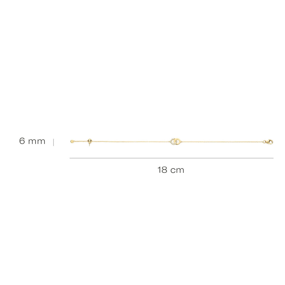 Blush Armband 14k Gelbgold - 2223YZI